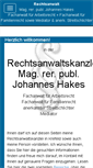 Mobile Screenshot of johannes-hakes.de